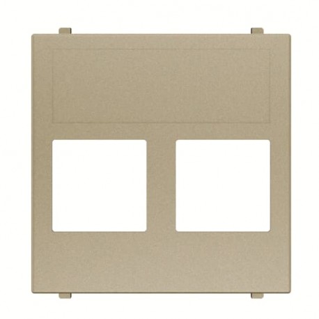 NIESSEN 2CLA221620N1901 2CLA221620N1901 N2216.2 CV NIESSEN Flat cover 2 bracket without CV blind